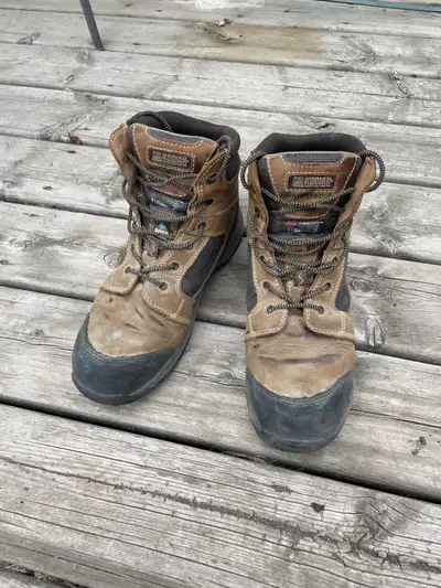Basically brand new. Wore these for two months, indoors, and then my job gave me money I would lose...