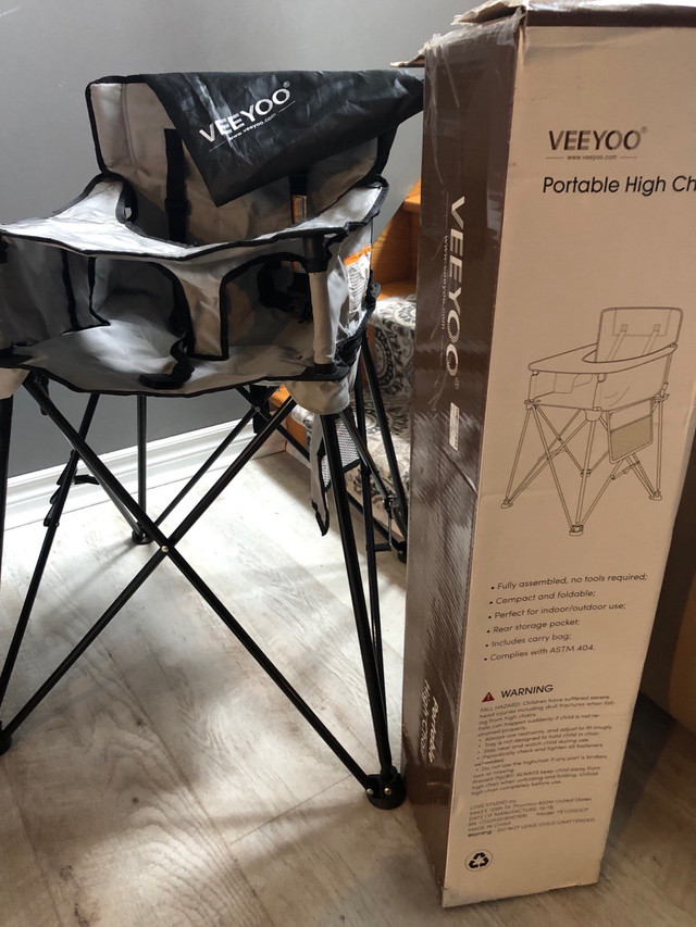 VEEYOO portable high chair/chaise haute portable AYLMER in Feeding & High Chairs in Gatineau