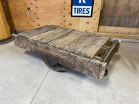 Original Antique Foundry Cart