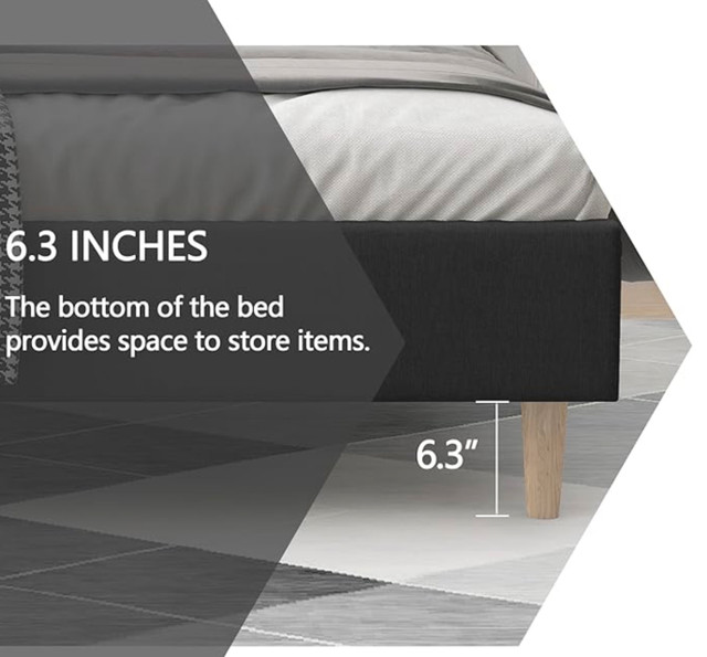 Base  TWIN BED dans Lits et matelas  à Sherbrooke - Image 3