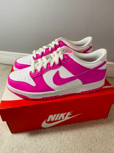 Nike Dunk Low Active Fuchsia - gs sizes, View more