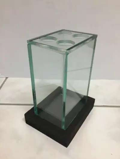 Glass Toothbrush Holder 2 for $5, View more