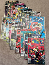 New Mutants Marvel Comic Books