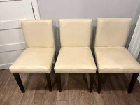 West Elm dining chairs (3)