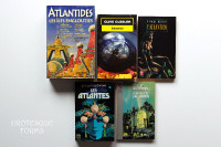 Littérature sur l’Atlantide – Lot de 5 livres romans fantastique