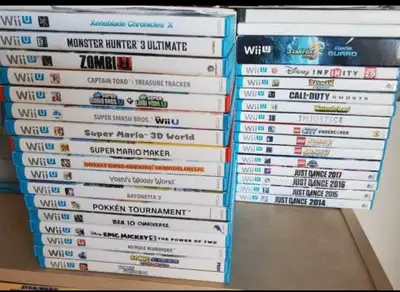 Nintendo Wii U Games / WiiU / 40 titles , View more