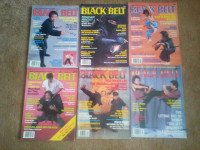 Black Belt vintage martial arts magazines. Lot #4