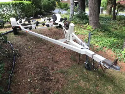 New tires, wheel bearings, lights and wiring, brand new inspection for two years and licensed . Can...