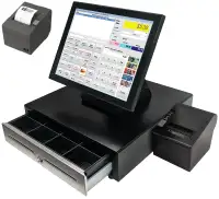 15" Touchscreen POS/Cash Register with a Hardware Bundle