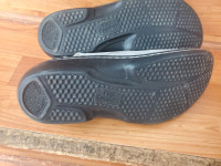Finn Comfor Silver Sandals size 41 - Women's 10