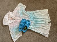 NEW BEACH COVER~UP & NEW DAWGS SIZE 9