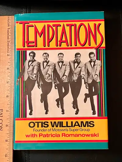 Temptations by Otis Williams Hardcover Book, View more