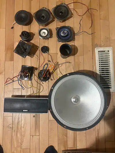 speakers/parts, View more