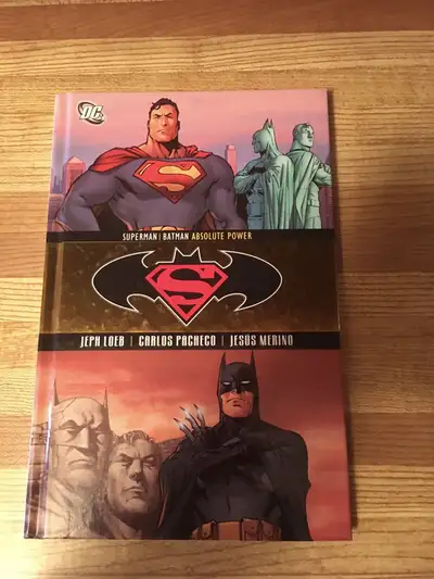 Graphic Novel SUPERMAN BATMAN Absolute Power.Released DC comics 2005 number 3.Graphic Novel is a har...