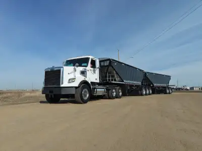 Brand new 2026 Berg's super b grain trailers with stainless rivets, 14 gauge steel sidewalls, 12 gau...