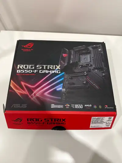 Selling my computer parts: R7 5800x - CPU Asus AM4 B550F - motherboard 32gb 3600mhz DDR4 - Ram All w...