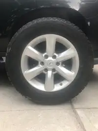 4 Bridgestone Blizzak Winter Tires w Lexus GX460 Aluminum Rims