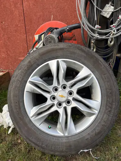 Used for 1 season, came off 2020 Chev Blazer, Tires & rims. Bought after market no longer need these...