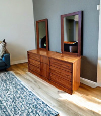 MCM Dresser + Side Tables w/ FREE Delivery