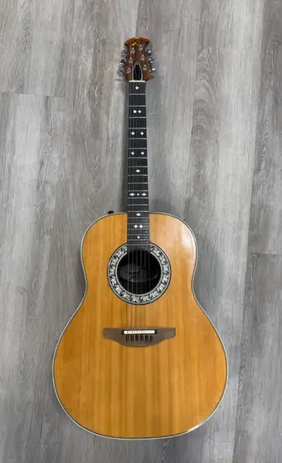 Ovation 1612-4 Vintage Acoustic Guitar, View more