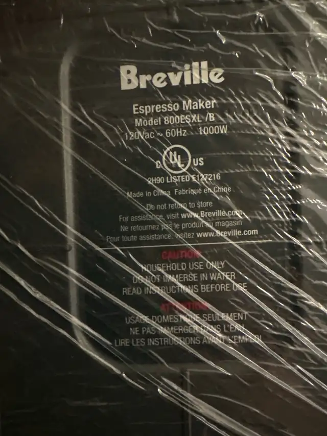 Espresso Machine — Breville the Duo-Temp with Accessories AS-IS in Coffee Makers in City of Toronto - Image 5