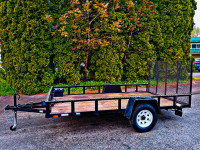 2008 us cargo 6.5x12 flat deck trailer