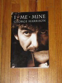I. Me. Mine ~ autobiography by George Harrison (The Beatles)
