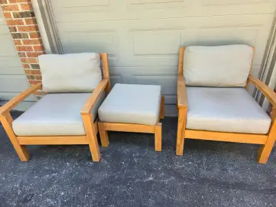 Teak outdoor furniture set, View more