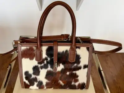 Cavalcanti Cowhide Leather Bag, Like New, View more
