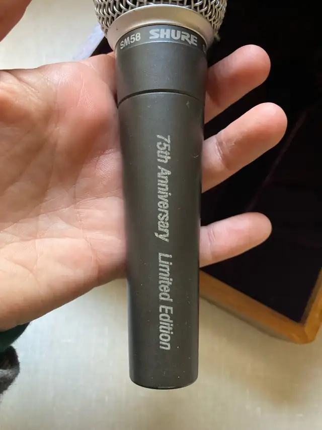 Shure SM57 & SM58 75th Anniversary Limited Edition Collector's in Pro Audio & Recording Equipment in Oshawa / Durham Region - Image 6