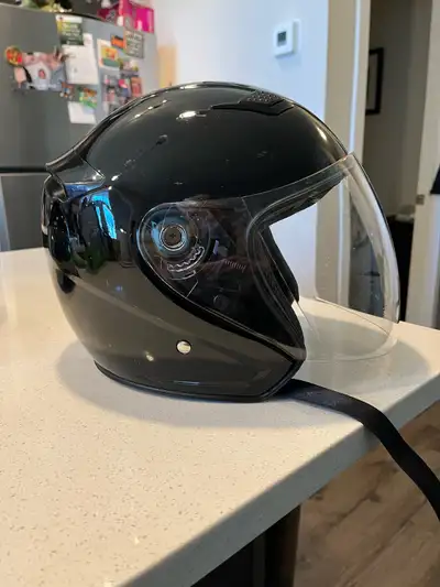 Both almost new, very clean nice shape, both medium size and DOT approved. One visor is the reflecti...