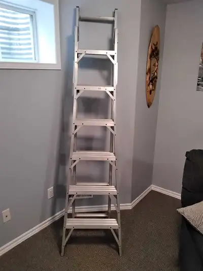 Aluminum ladder 3-way, View more
