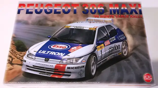 NuNu 1/24 Peugeot 306 MAXI ’96 Monte Carlo in Toys & Games in Richmond - Image 2