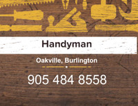 Small Jobs Handyman (Oakville/ Burlington)
