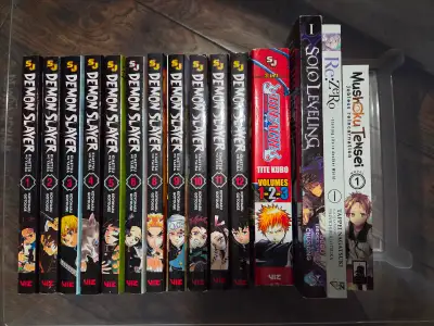 Manga and Light Novels, View more