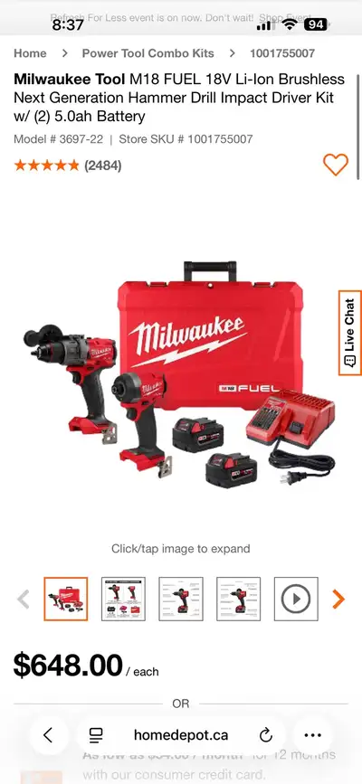 Milwaukee hammer drill impact battery charger , View more