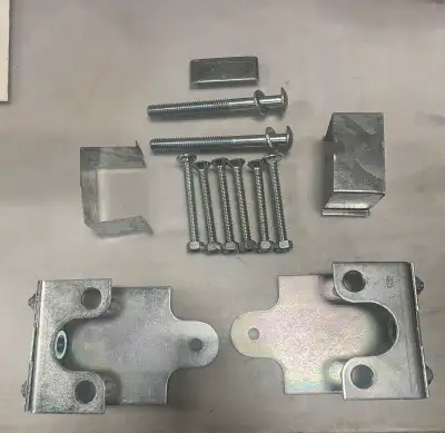 Adjustable barn door hanger bracket