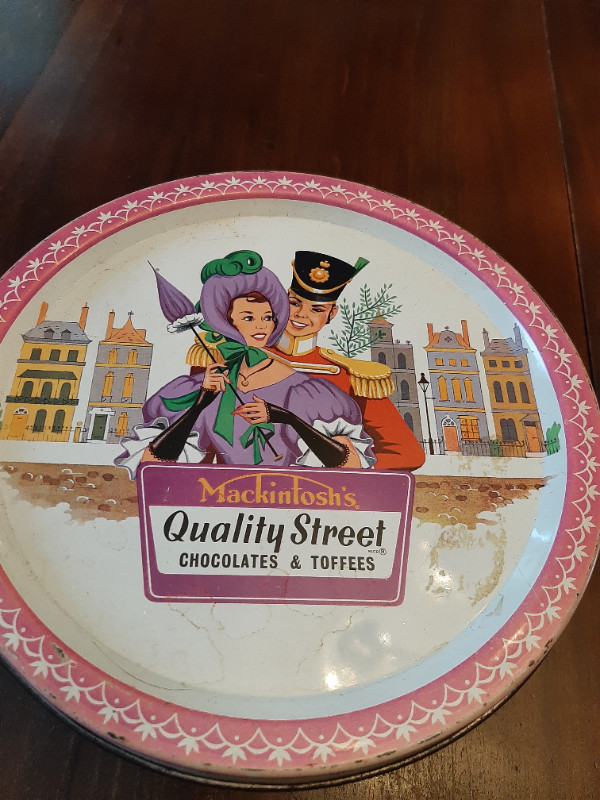 Vintage Quality Street Tin in Arts & Collectibles in Bedford