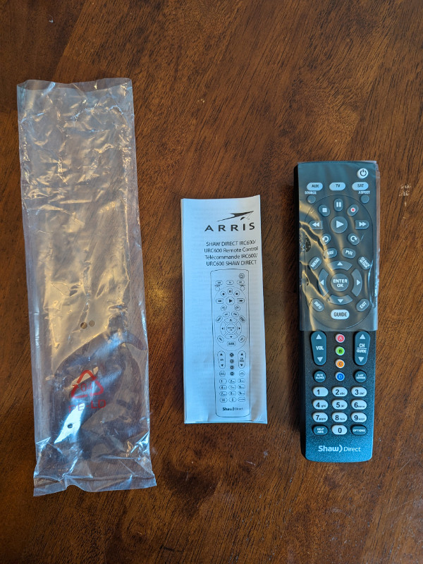 Shaw Direct Remote Control in General Electronics in Calgary