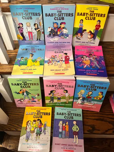 Scholastic The Baby-Sitters Club Graphic Novels, View more