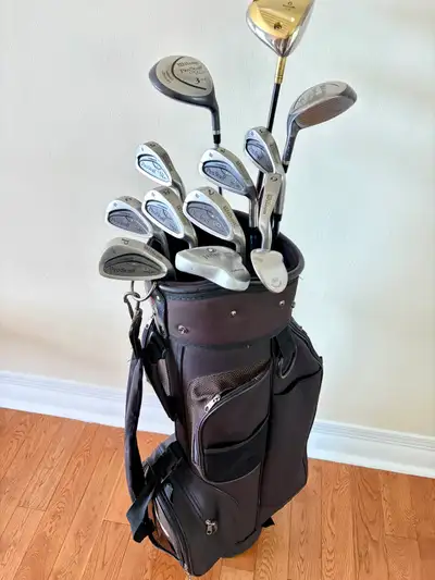 Wilson ProStaff Men’s Complete Golf set with Cart Bag / RH, View more