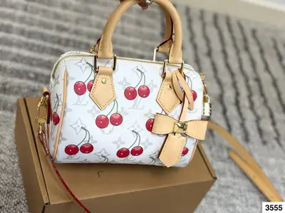 Speedy 20 cherry print bag, View more