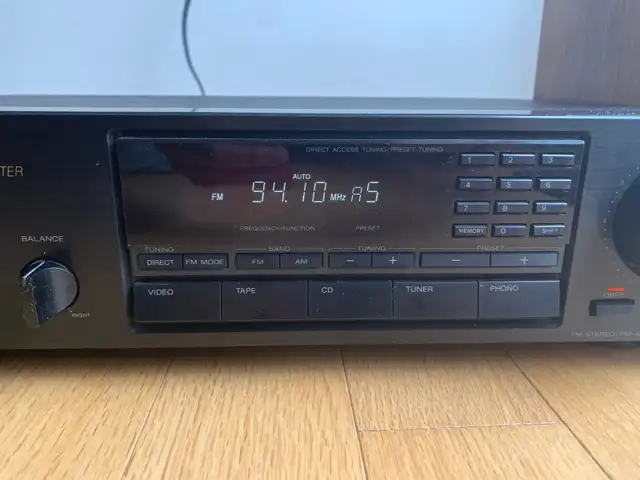 Sony STR-AV220 Stereo Receiver Tuner w/ Realistic Minimus 5 in Stereo Systems & Home Theatre in Markham / York Region - Image 11