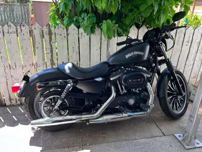 The 2015 Harley-Davidson® Sportster® Iron 833™ model XL883N is an amazing way to get started with a...