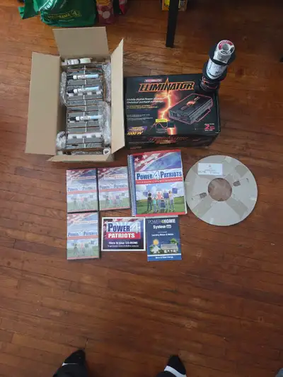 Comes with all the parts needed to make one. Don't have time to do it myself