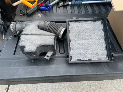 Toyota Tacoma air filter housing Out of a 2020 or 2021 Tacoma, swapped out with performance air inta...