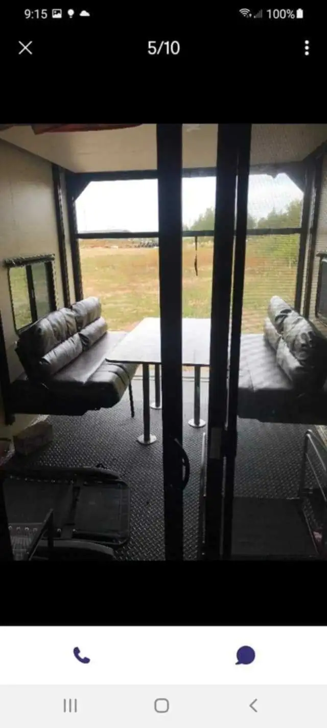 2014 37 Ft Heartland 290 SS Torque TOY HAULER in Travel Trailers & Campers in Cape Breton - Image 5