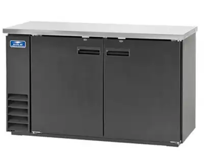 You are viewing a brand new Open Box 2 Door Solid Bar Bar Refrigerator Cooler. This pricing is based...