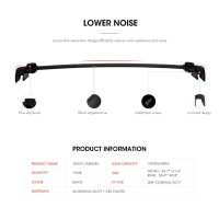 §§Cross Bar for Jeep Compass 2017-19 SUV with Rails