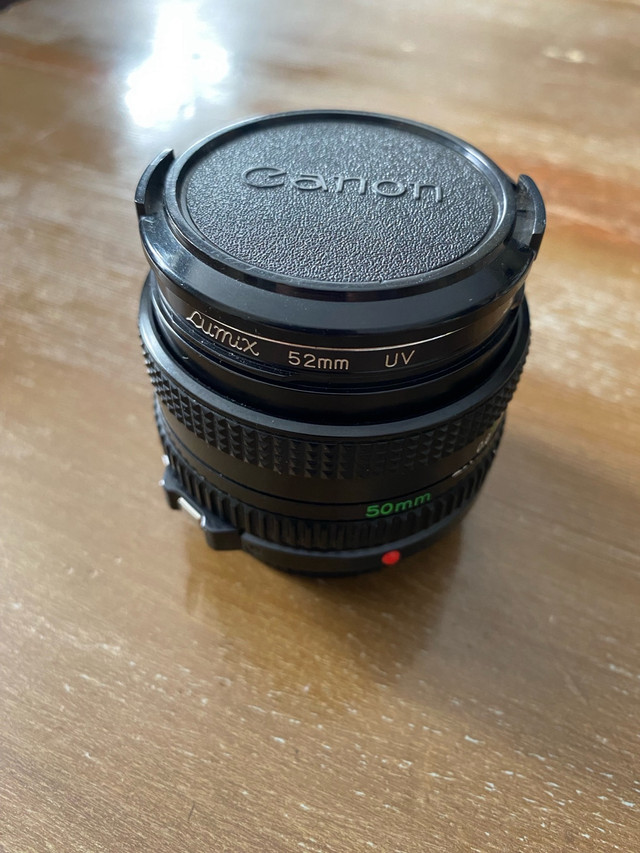 Canon 50mm f/1.8 FD Mount Lens $40 in Cameras & Camcorders in St. Catharines